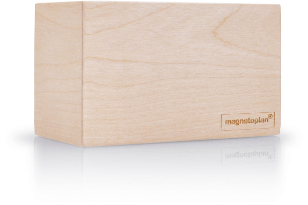 MAGNETOP. Magnetischer Zubehörhalter 1228649 Wood Series, Birke 114x70x64mm