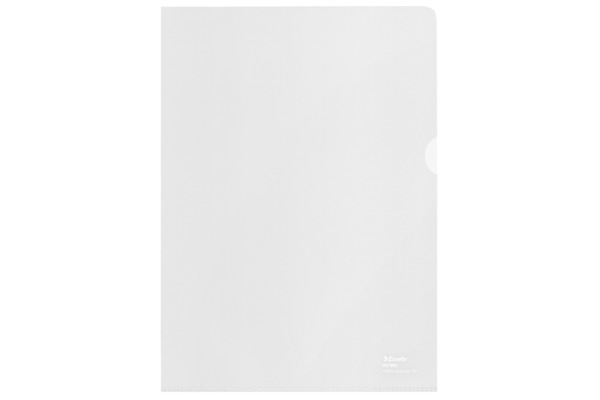 LEITZ Sichtmappen PP Recycled A4 627496 transparent, 100my 100 Stück