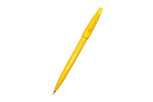 PENTEL Brush Sign Pen SES15C-7 7 Farben, Etui