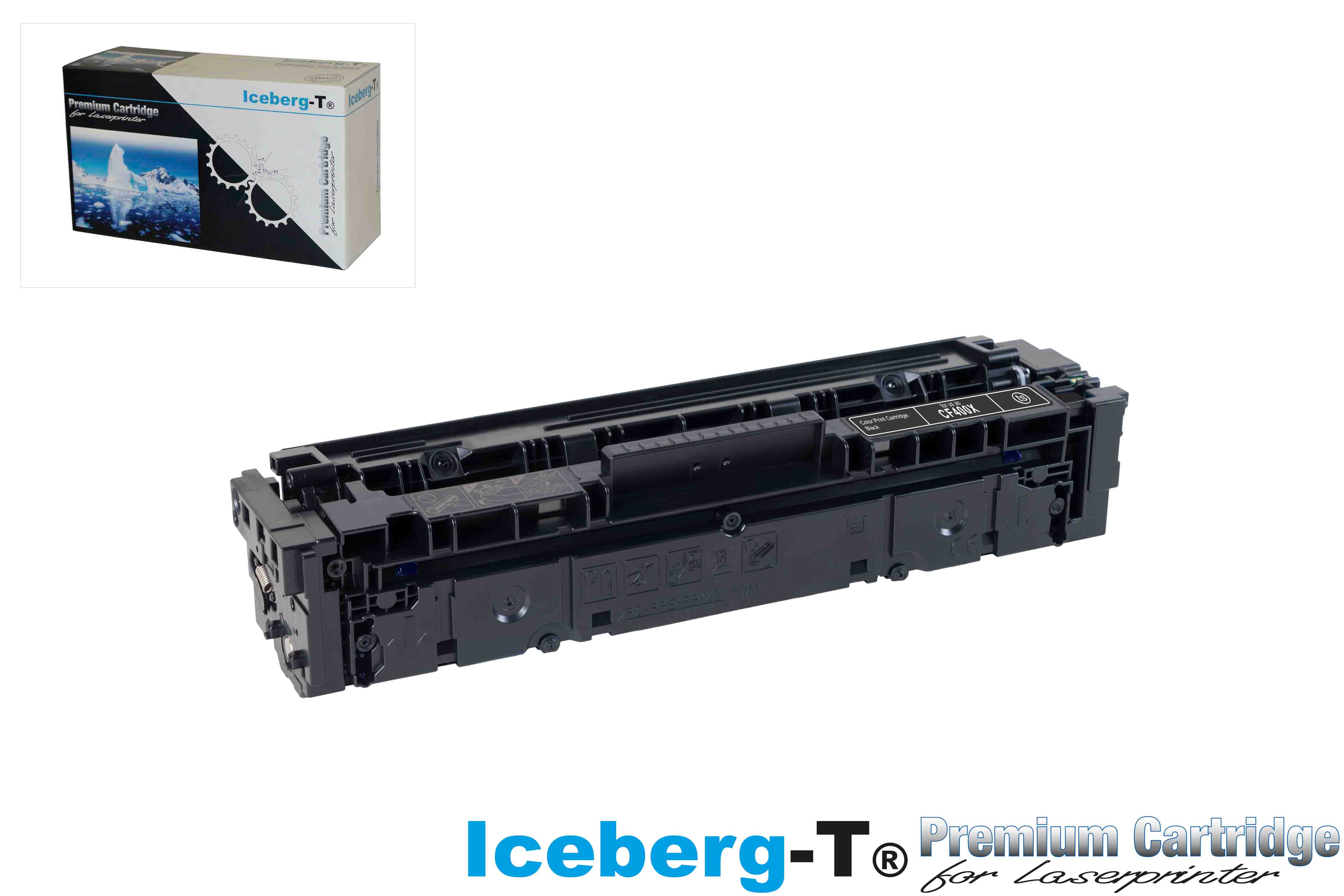 Iceberg-T Toner CF400X 2'800 Seiten, black