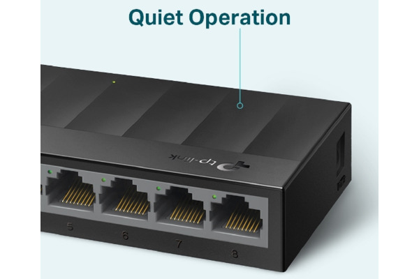 TP-LINK LiteWave 8Port Gigabit Switch LS1008G Desktop Plastic Case