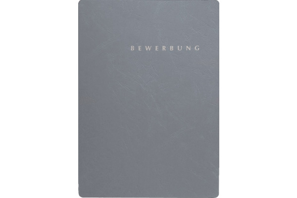 PAGNA Bewerbungsmappe Select A4 22002-06 grau 3-teilig