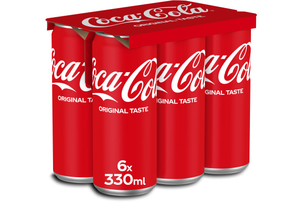 COCA COLA Original 517402 33cl, 6 Stk.