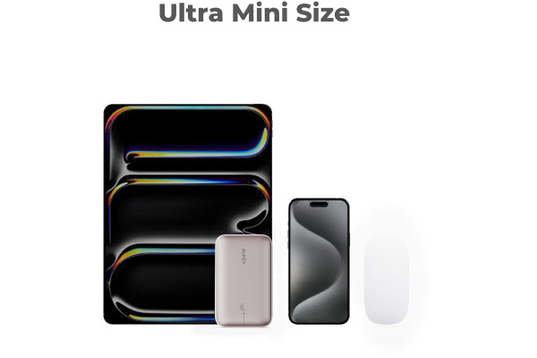 AUKEY Spark Mini 20000, 20W, PD,QC PB-Y57GD Powerbank,Gold,USB-C,USB-A