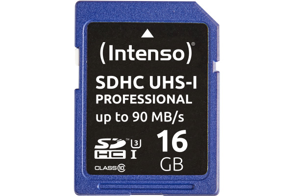 INTENSO SDHC Card PRO 16GB 3431470 UHS-I