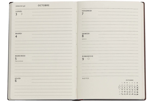 PAPERBLAN Agenda Harry Potter Mini 26/27 DF2022-7 1W/2S 13M FR HOR HC 9.5x14cm