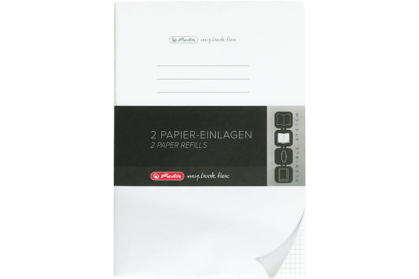 HERLITZ myBook Ersatzeinlage A4 50034086 A4 karriert 2x40 Blatt
