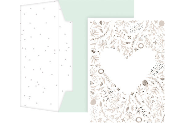 STEWO Geschenkkarte Eldana A6 258151005 silber