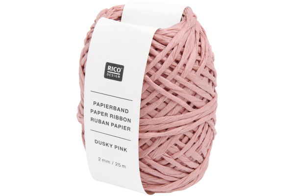 RICO DESI Papierband 2mmx25m 401308 Altrosa