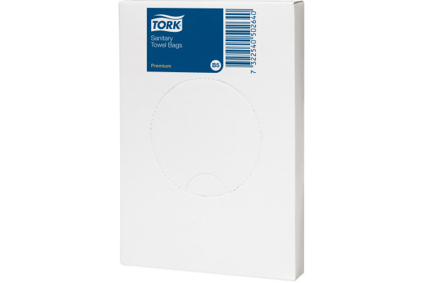 TORK Hygienebeutel Premium B5 204041 HDPE, transparent 25 Stück