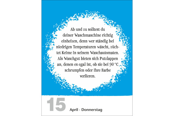 HARENBERG Abreisskalender 2027 330994927 Lifehacks DE 11x14cm