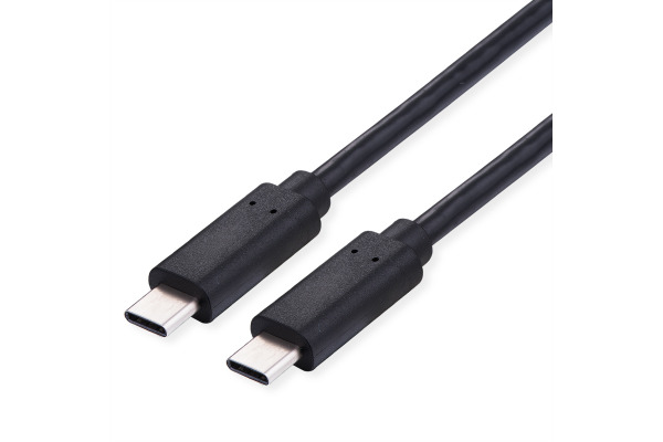 VALUE USB-C-C, Lade & Datenkabel 11.99.830 Black, ST/ST, PD3.0/100W 2m