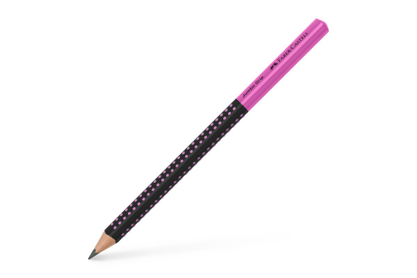 FABER-CA. Bleistift Jumbo Grip HB 511911 Two Tone schwarz/pink