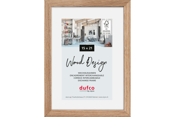 DUFCO Bilderrahmen Hay 15x21cm 161081112 Eiche hell