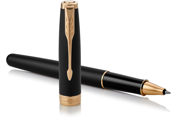 PARKER Rollerball F 1931518 SONNET mattschwarz gold