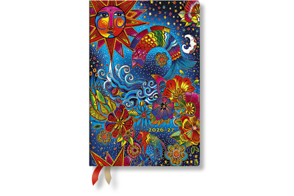 PAPERBLAN Agenda Magie Cél. Mini 26/27 FF2108-8 1W/2S 13M FR HOR SC 9.5x14cm