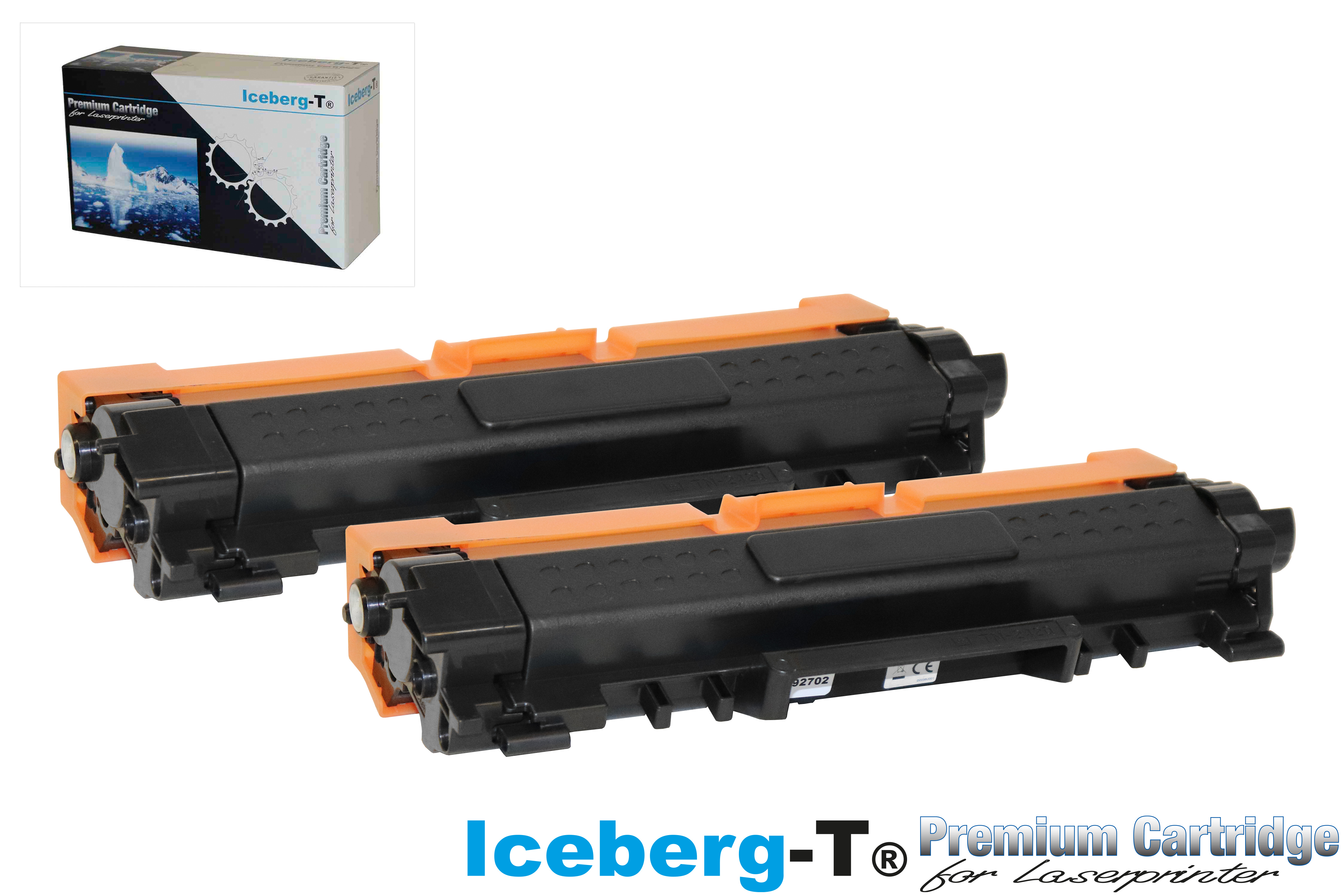 Iceberg-T Toner TN-2420 DuoPack 2 Stück ä 3'000 Seiten, schwarz