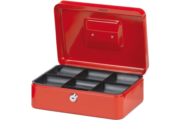 MAUL Geldkassette 3 25x19,1x9cm 5611325 rot