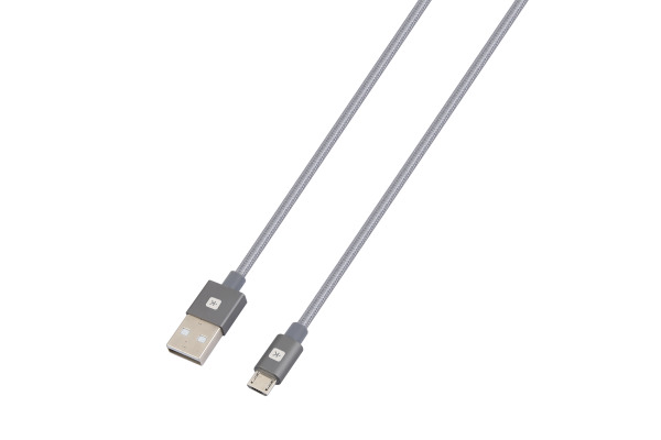 SKROSS Micro USB Cable SKCA0010A 1.2m Space Grey