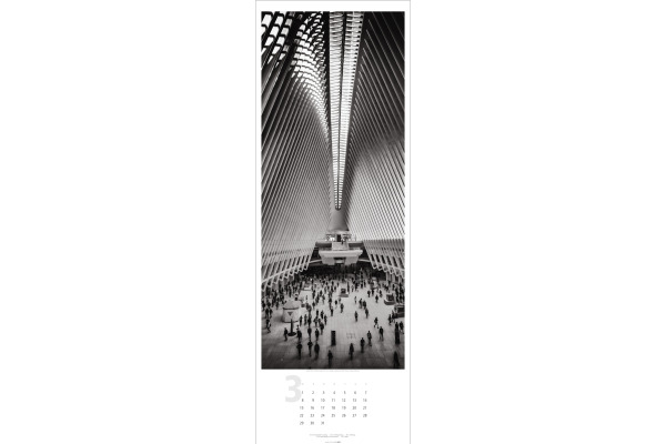 WEINGARTE Bildkalender 2027 295160027 New York XXL DE 34x98cm