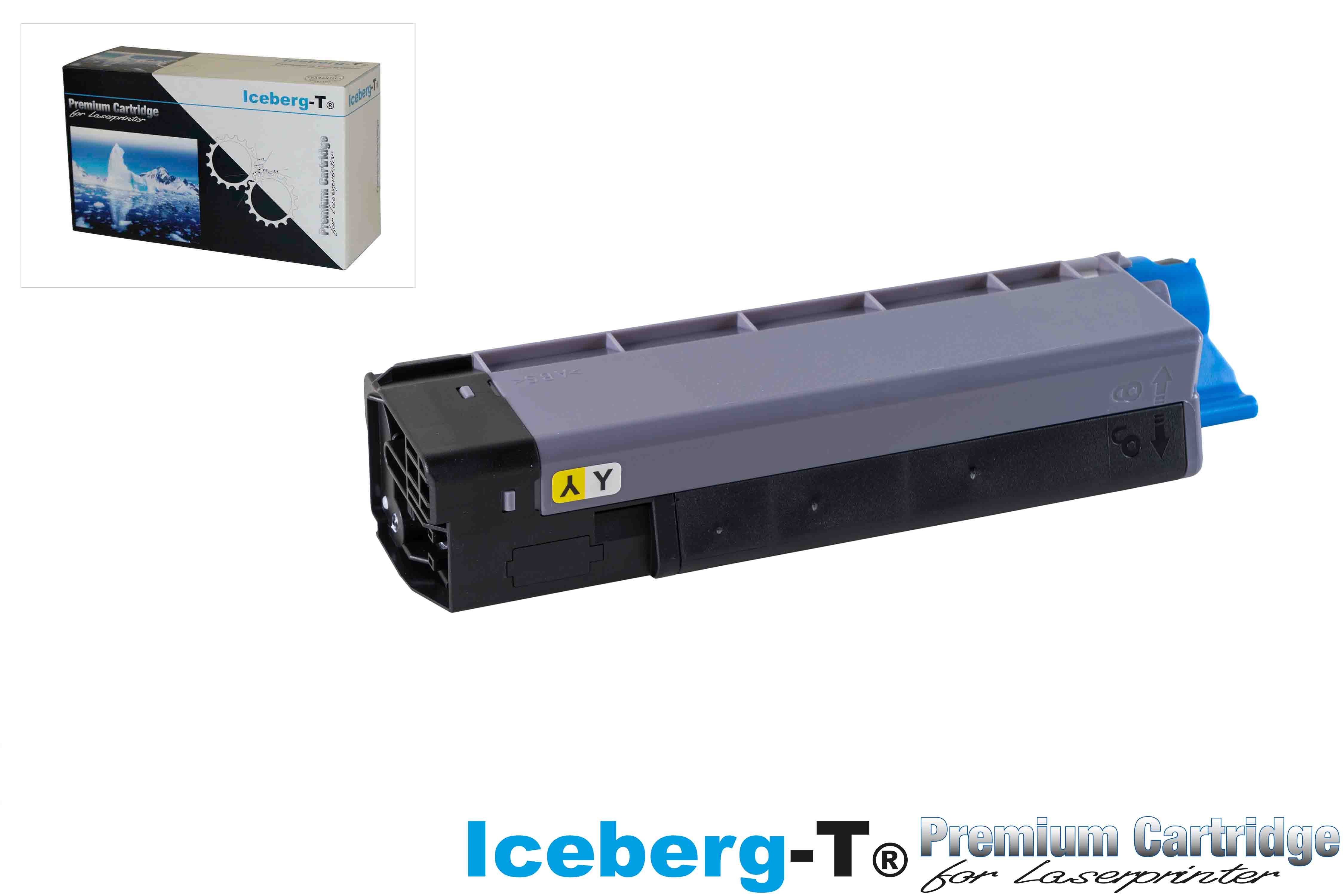 Iceberg-T Toner OKI C5650 2'000 Seiten, yellow