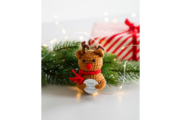 I AM CREA Positive Deer 10.5cm 1000-1720 braun