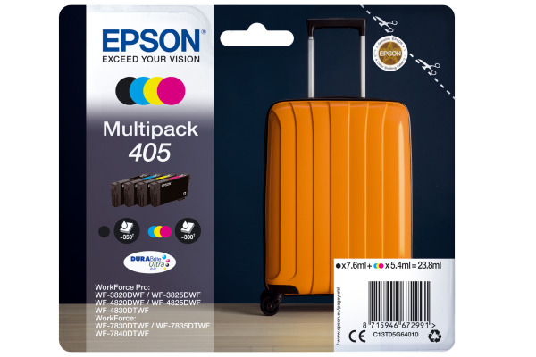 EPSON Multipack Tinte 405 CMYBK T05G64010 WF-7830DTWF 4-color