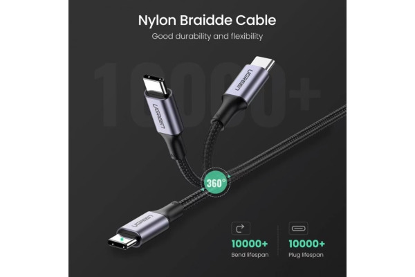 UGREEN Fast Chargingcable 70429 USB-C to C PD 100W, 2m