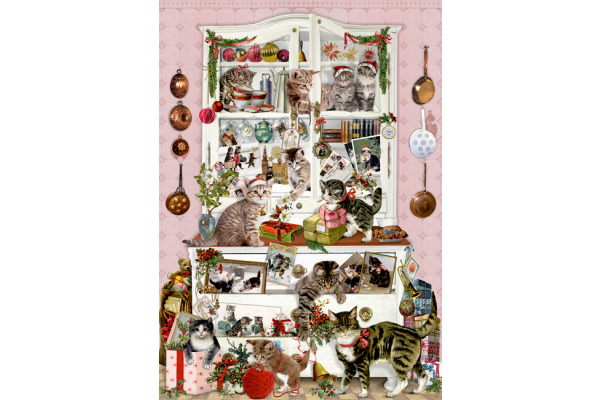 COPPENRAT A3 Adventskalender 94369 Katzen im Advent