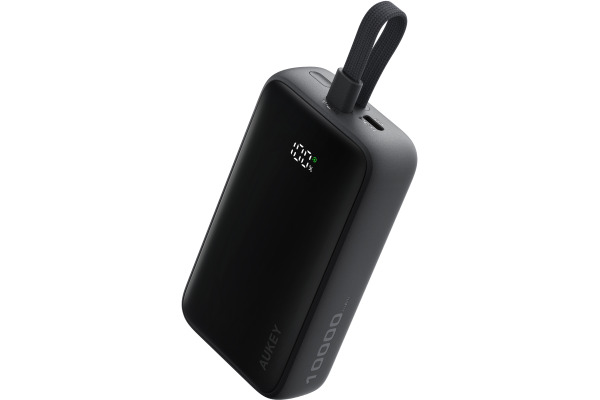 AUKEY Spark Sling Neo 10000mAh,30W PB-Y61 DG BuiltInCable,USB-C+A,D.Grey