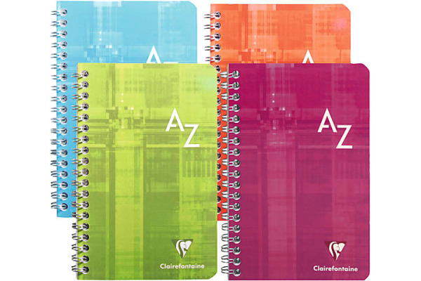 CLAIREFON Adressbuch Index A6 68699C ass., kariert, 5mm 50 Blatt