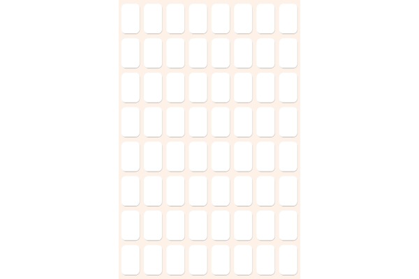 AVERY ZW. Haushaltetiketten 13×8mm 3041 weiss 384 Stück