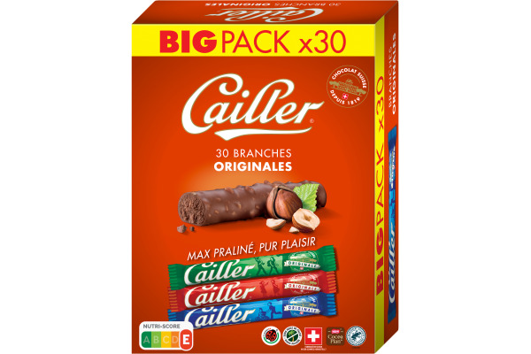 CAILLER Branches Milch 12367870 23g, 30 Stk.