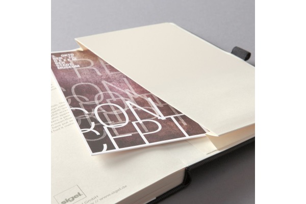 CONCEPTUM Notizbuch A4 CO110 schwarz, blanco 97 Blatt