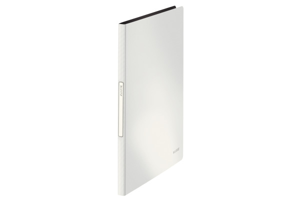 LEITZ Sichtbuch Solid PP A4 45641001 weiss 20 Taschen