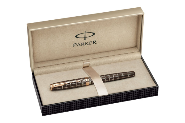 PARKER Sonnet Füllfederhalter M 1859481 mattbraun