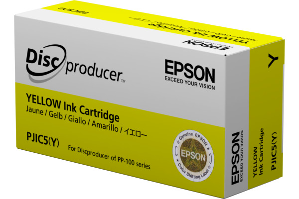 EPSON Tintenpatrone PJIC5 yellow 30774 Discproducer PP-100 