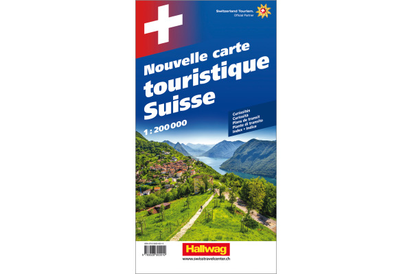 HALLWAG Neue Reisekarte 382830968 Schweiz 1:200'000