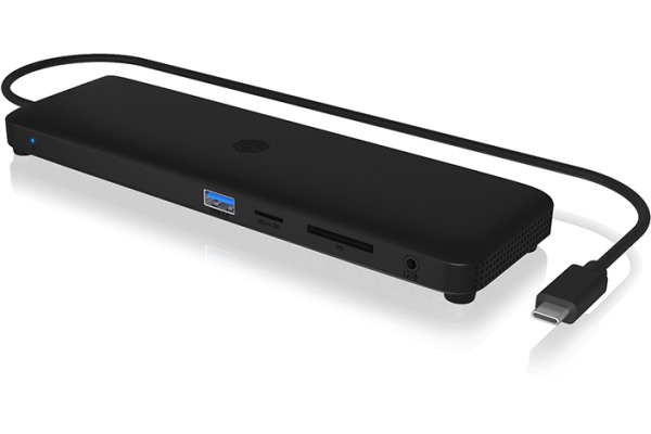 ICY BOX USB-C Triple DockingStation IBDK2116C 4K, 2xHDMI & 1xDP, 4x USB, GB
