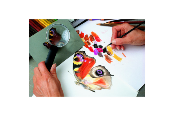 CARAN D'A Farbstifte Prismalo 3mm 999.001 weiss