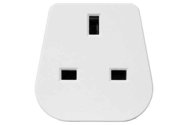 STEFFEN Reiseadapter CH-UK 1409575 weiss