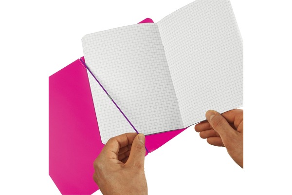 HERLITZ Notizheft My.Book A4 11361474 kariert, liniert, pink