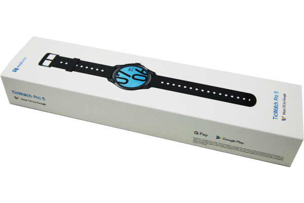 TICWATCH Smartwatch Pro 5 GPS P31700004 Obsidian Black