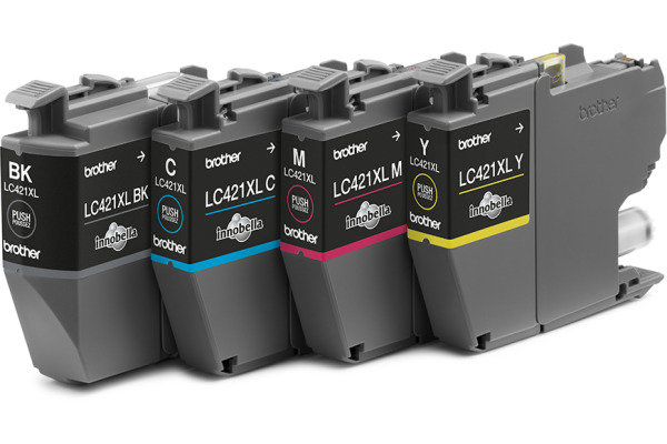 BROTHER Valuepack Tinte CMYBK LC-421XLV DCP-J1050 500 Seiten
