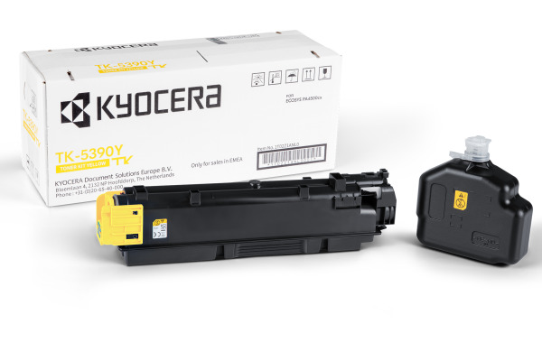 KYOCERA Toner-Modul yellow TK-5390Y Ecosys PA4500cx 13'000 Seiten