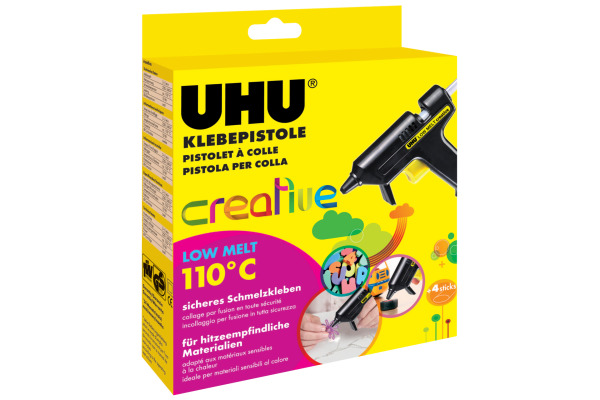 UHU Heissklebepistole LT110 48610 schwarz, 110°C, 180g, 10 Watt