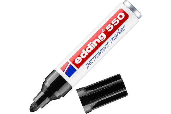 EDDING Permanent Marker 550 3-4mm 550-1 schwarz