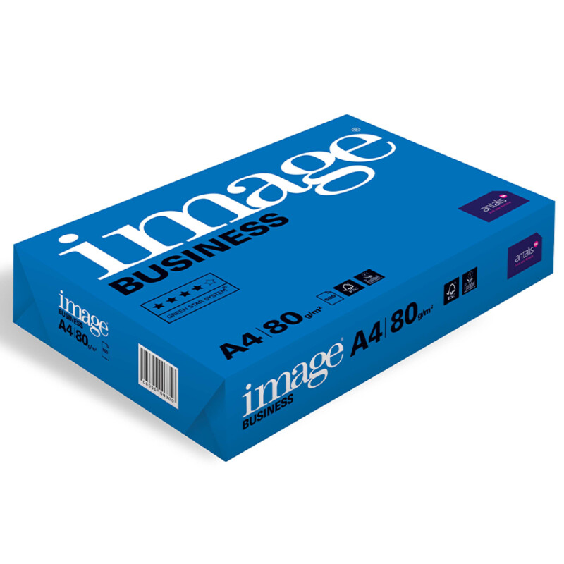 ANTALIS Kopierpapier Image Business A4 80g, hochweiss 1 Palette 100'000 Blatt Box zu 5 x 500 Bl./Bg., FSC mix credit