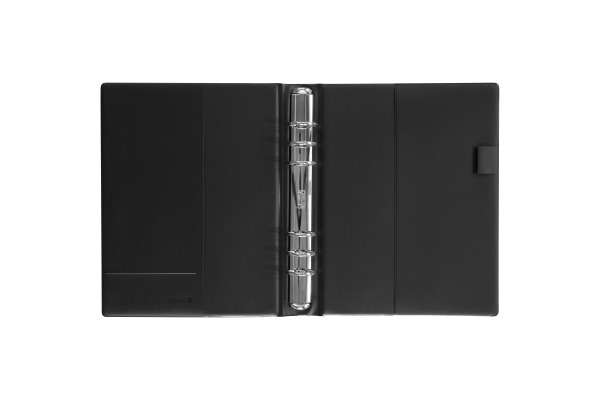 SUCCES Agenda A5 Ringbuch 84716602U Kunststoff schwarz 18.5x23.6cm