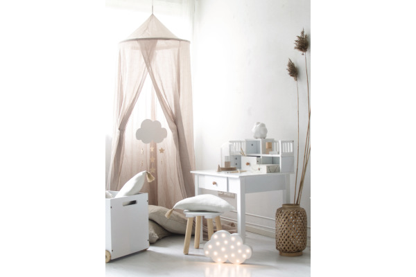 JABADABAD Betthimmel K038 dusty pink 230cm